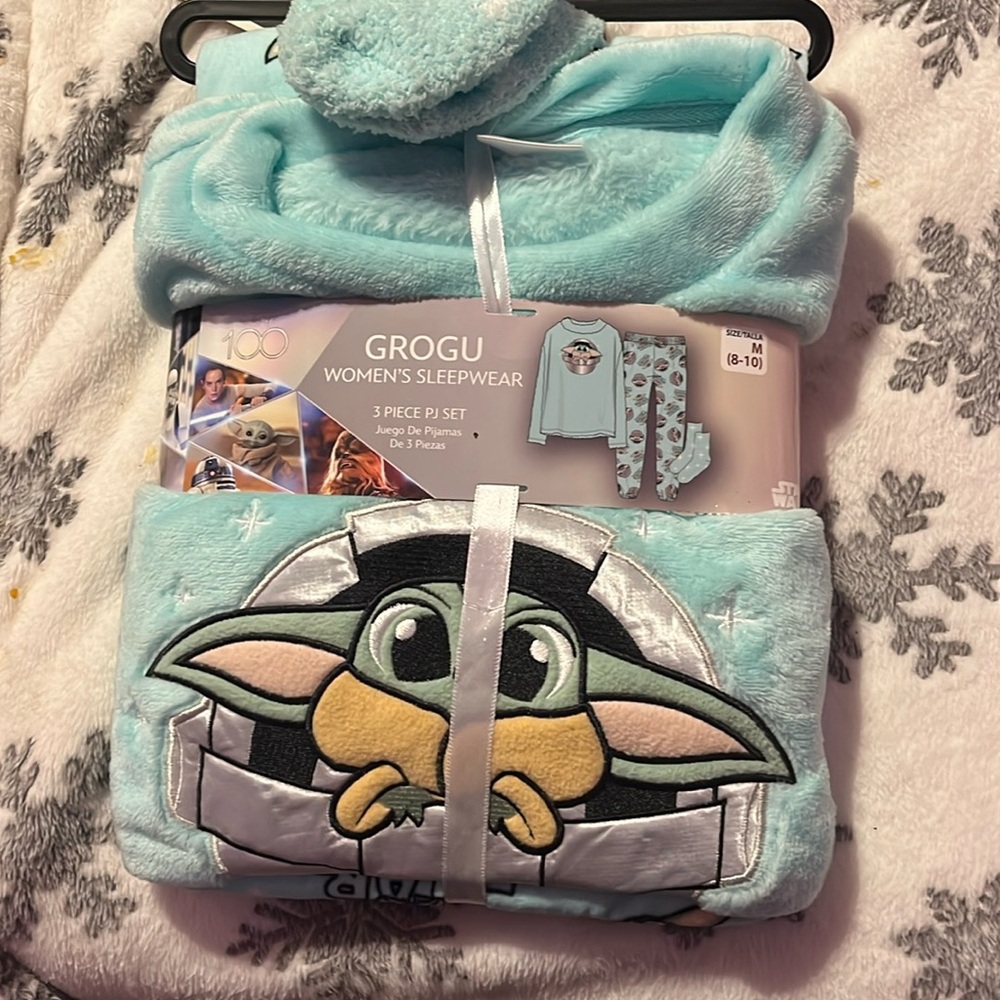 3-piece Grogu pajama set